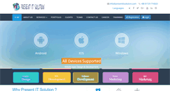 Desktop Screenshot of presentitsolution.com